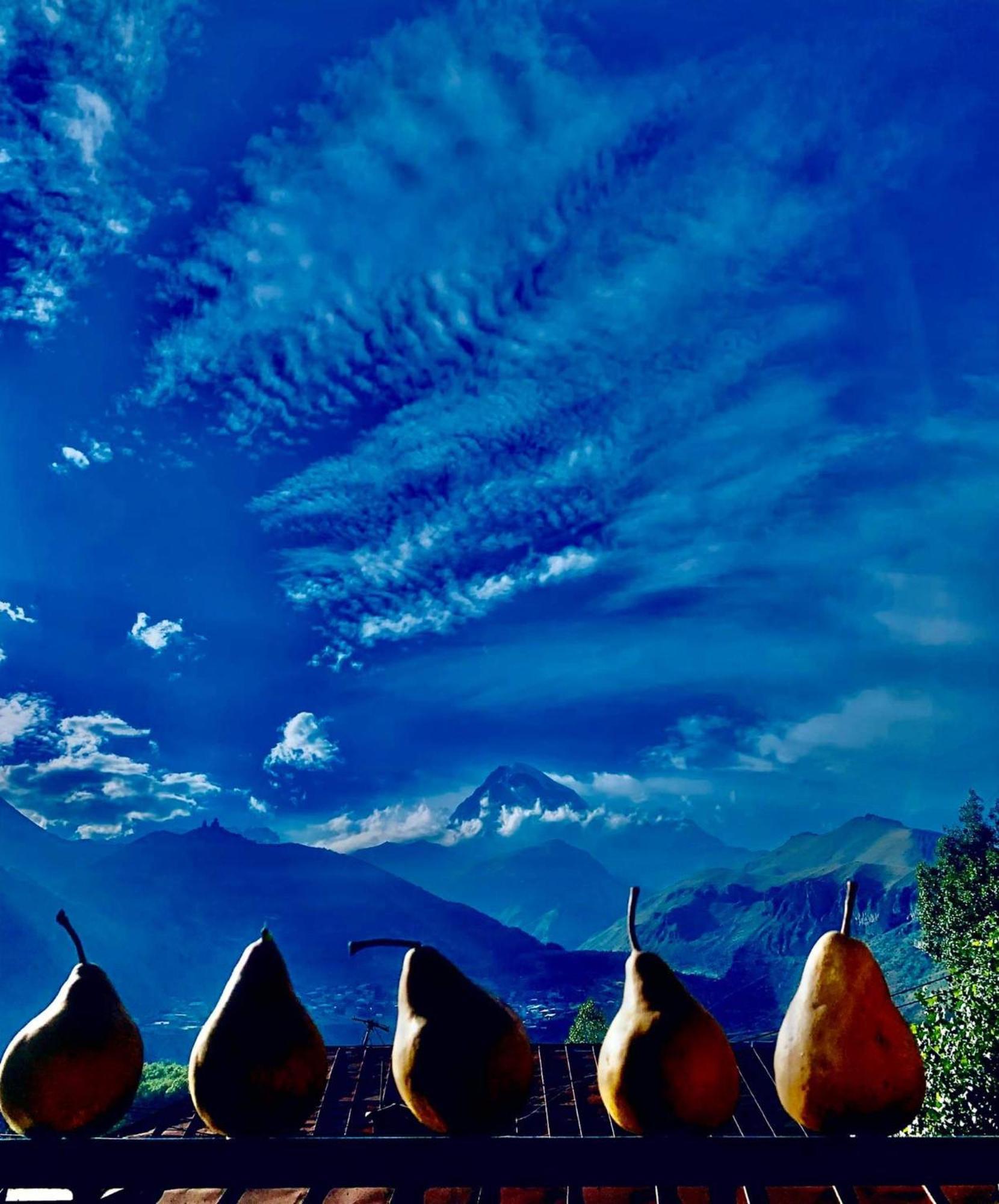 Sunny Guesthouse Kazbegi Bagian luar foto